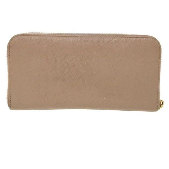 PRADA Long Wallet Safiano Leather Pink - Picture 2 of 15